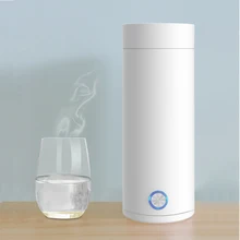 

Portable Electric Kettles 400ml Thermal Cup Make Tea Coffee Travel Boil Water Keep Warm Smart Kettle Kitchen Appliances