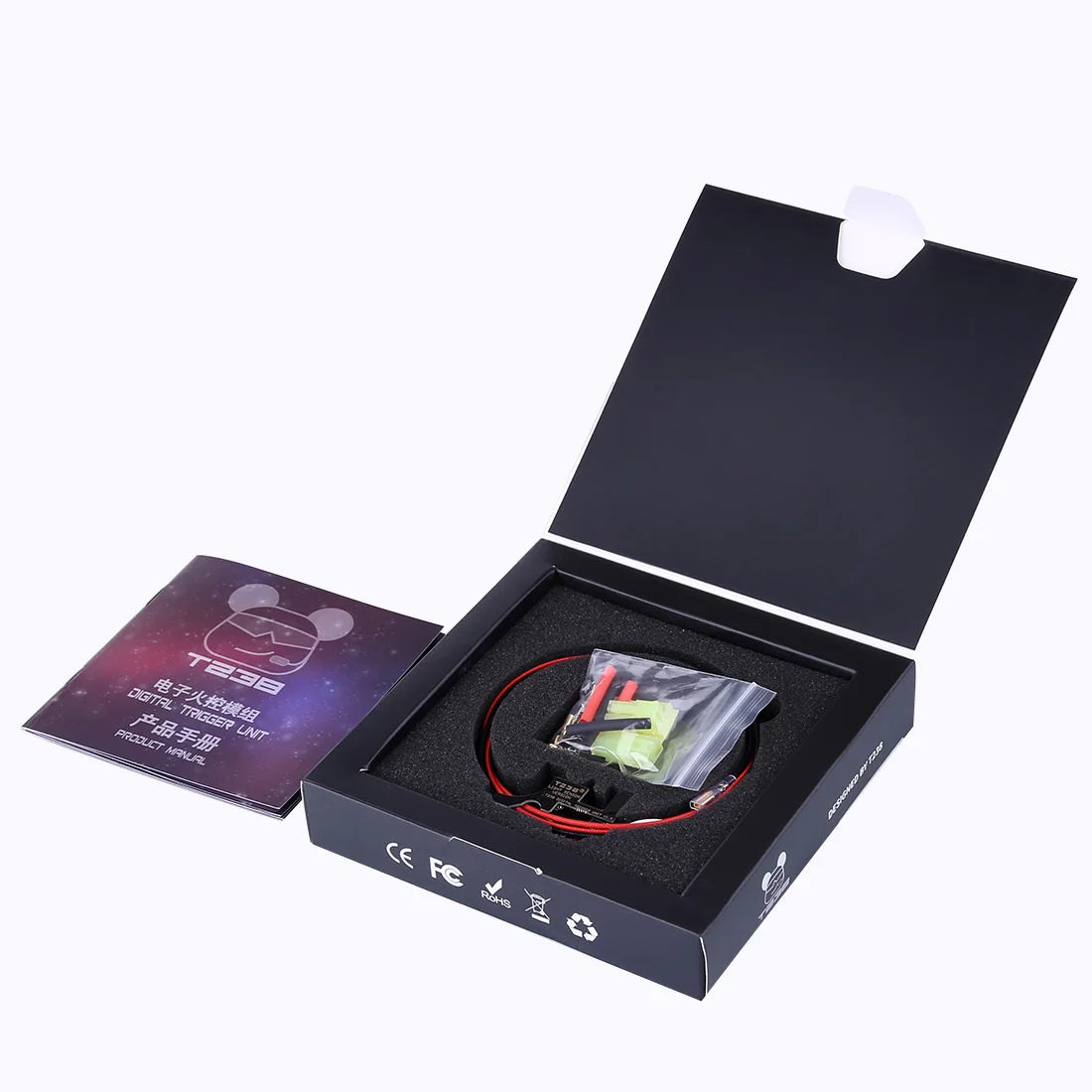 T238 Programmable MOSFET Electronic Fire Control Module for XWE M4 / JM Gen.9 / FB / Kublai / Jingji / JQ No.2 Gearbox