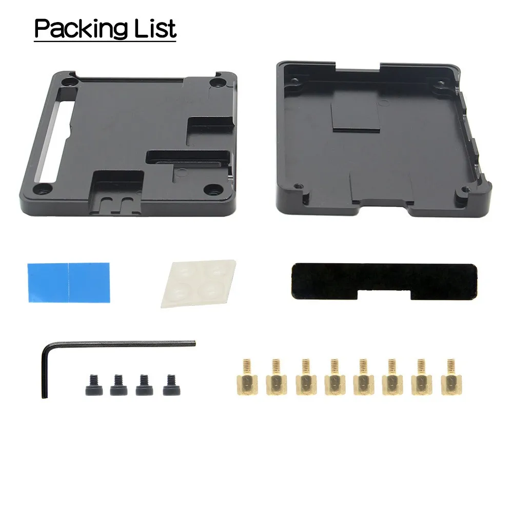 Raspberry Pi Case Ultra-Thin Aluminum Alloy Case For Raspberry Pi 3 Model A+ / 3A+