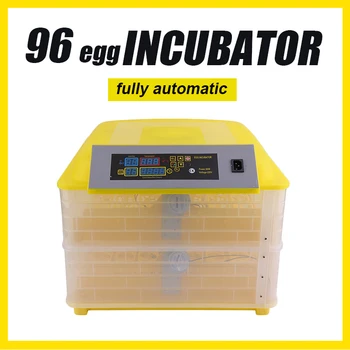 

HHD egg incubator fully Automatic chicken Brooder Farm Digital Control 112 egg incubator hatcher poultry equipment dropshipping