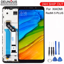 Cadre pour écran tactile LCD de remplacement, Original, pour Xiaomi Redmi 5 Plus=