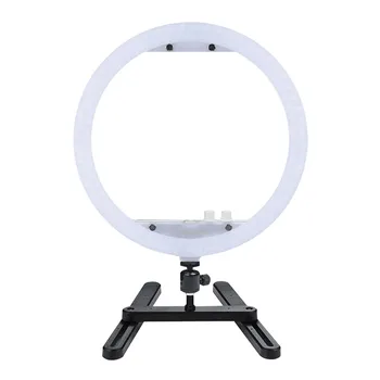 

14" Multicolor LED Ring Light 240pcs Stepless Lighting Dimmable Fill Light Lamp for Selfie Makeup Camera Phone Video Shooting