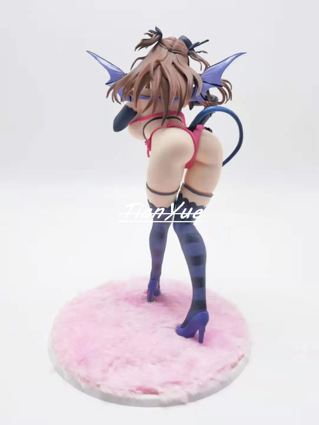 Japanese Anime Native Black Devil Lilith 1 6 PVC Sexy Girls Action Figure Toys 24cm