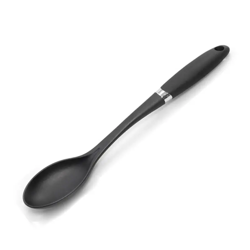 Seasoning Spoon Upspirit нейлоновые инструменты для приготовления пищи щелевая ложка для салата супа ковш лопатка для макарон Картофелечистка Тернер лопатка для взбивания яиц кухонная утварь - Color: Seasoning Spoon