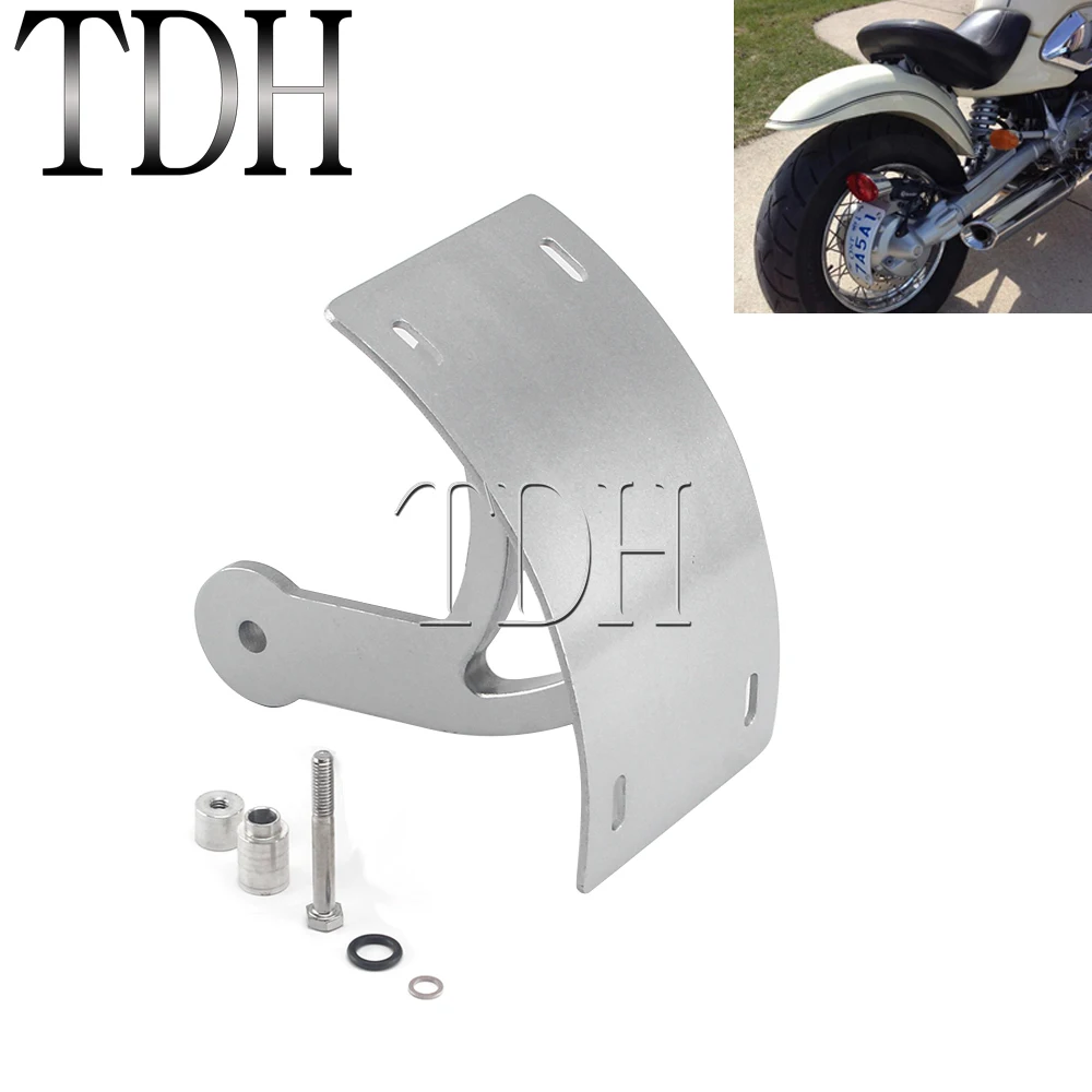 Кронштейн для мотоцикла с хромированным боковым креплением кронштейн номерного