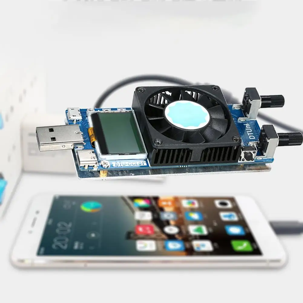0.2а-3A ЖК-USB электронный модуль загрузки ток устойчивый аккумулятор тестер
