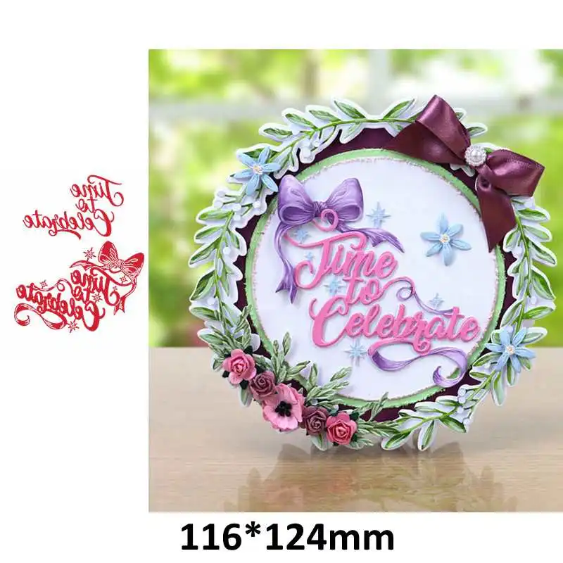 Mixed Words Seasons Greeting Metal Cutting Dies Stencil DIY Card Album Template Crafts Scrapbooking Embossing New Dies - Цвет: H3830
