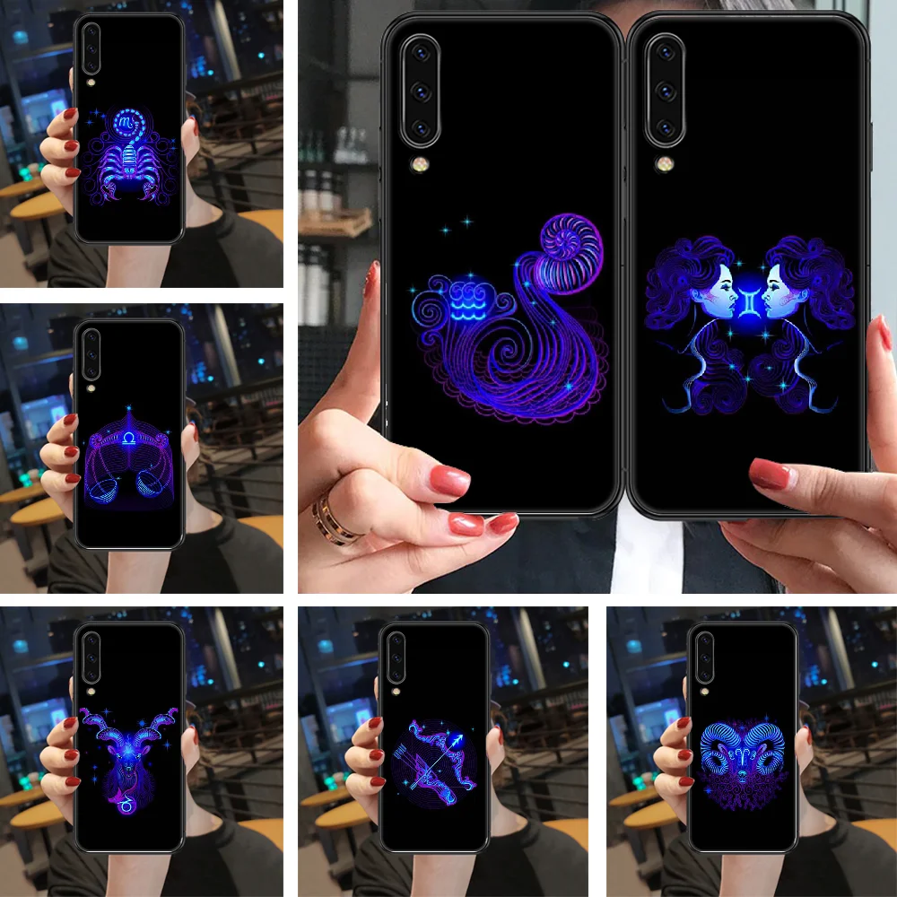 Чехол для телефона с логотипом зодиака созвездий Samsung Galaxy A 3 5 7 8 10 20 21 30 40 50 51 70 71 E S