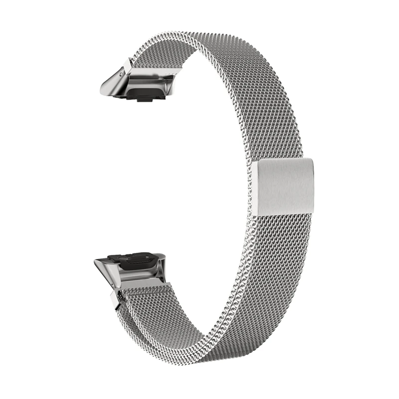 S Высококачественный Миланский ремешок сменный Браслет для samsung Galaxy Fit SM-R370 Прочный смарт-часы браслет ремешок для часов - Цвет: S