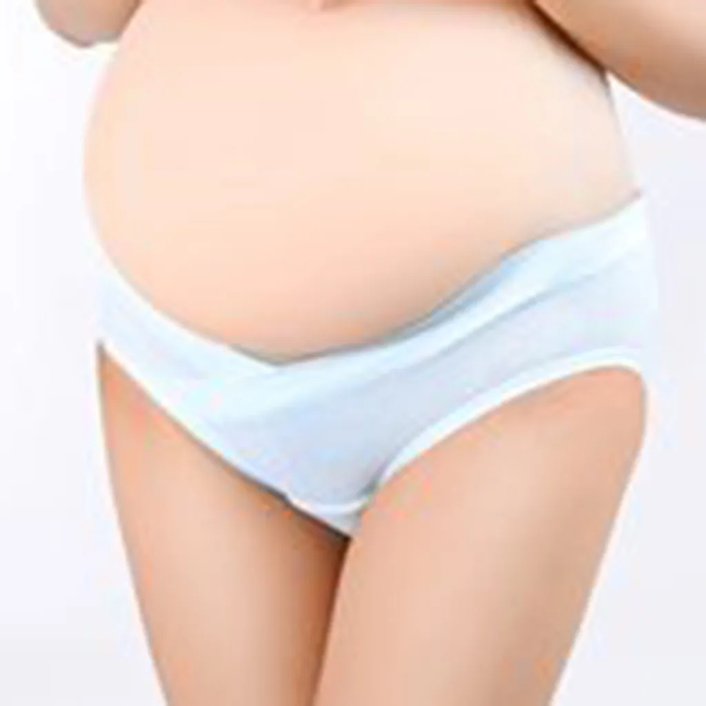 Женская одежда Faja Postparto с низкой талией для беременных нижнее белье из хлопка для беременных дышащие трусики для беременных