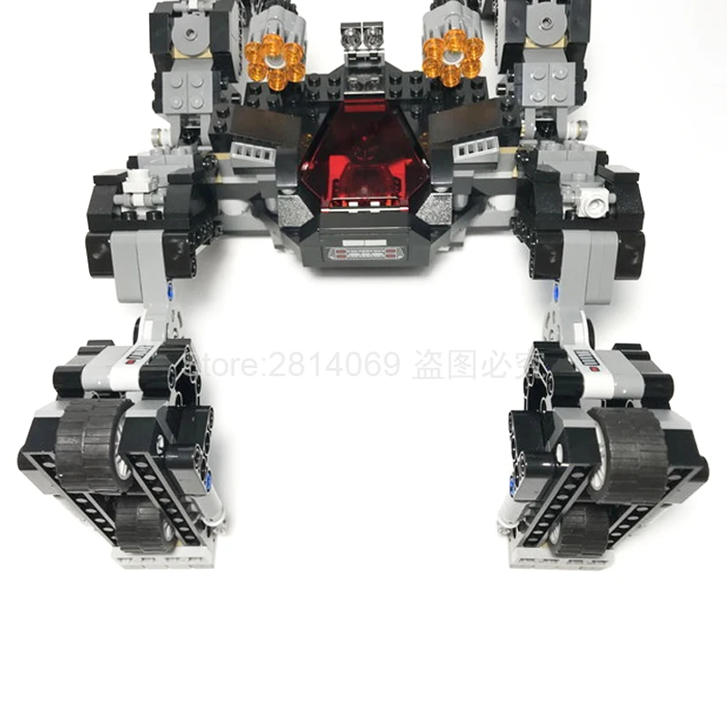 Bela 10845 DC Comic Super Hero Flash Knightcrawler Tunnel Attack Building Blocks Toys Compatible Wi