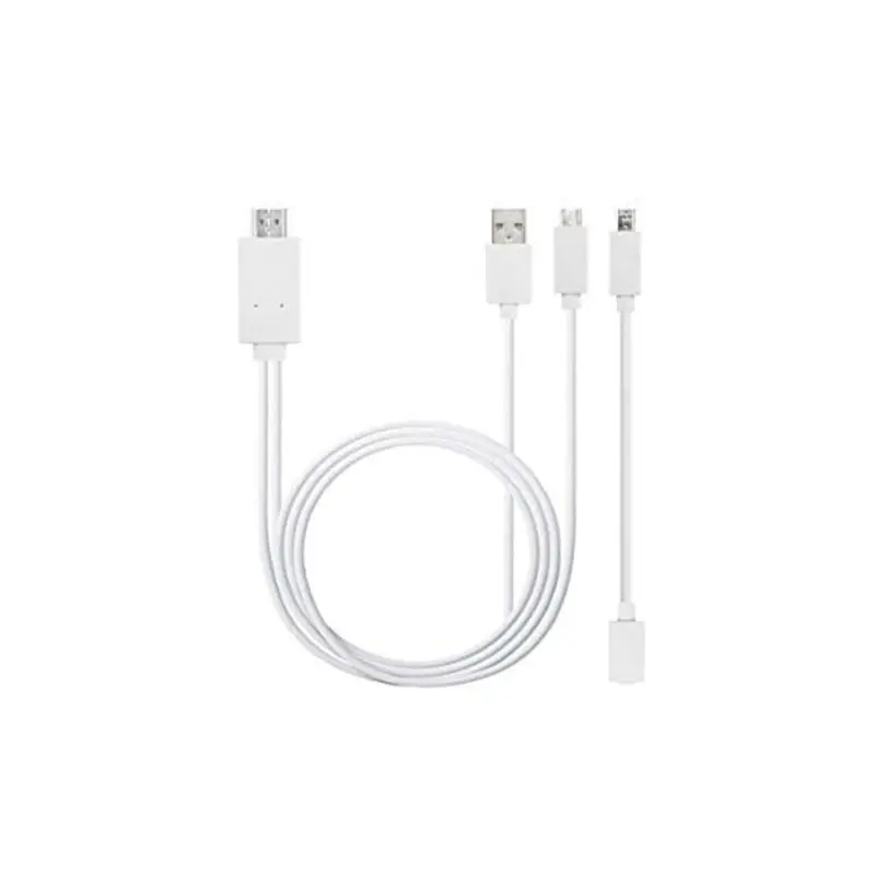Micro USB к 1080P ТВ монитор зеркальный конвертер кабель адаптер Шнур E65A