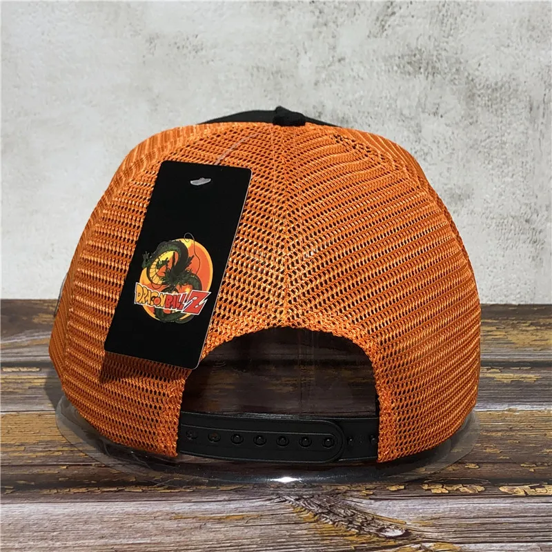Dragon Ball Goku бейсболка s для мужчин и женщин Snapback хип-хоп летняя кепка Bone gorra hombre Регулируемая Кепка для водителя грузовика сетчатая Кепка для папы
