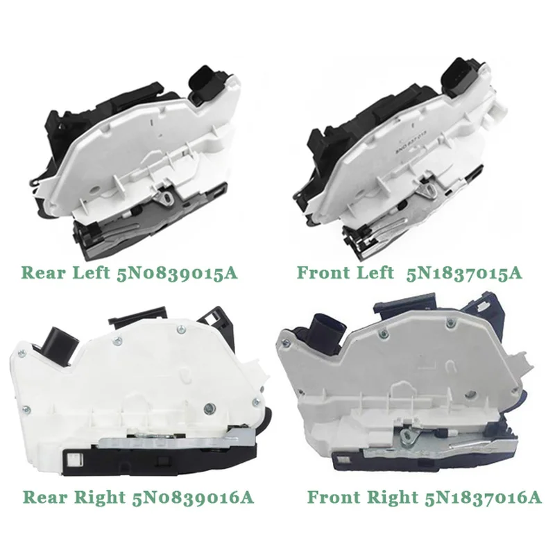 Привод дверного замка привод 5N1837015A 5N1837016A 5N0839015A 5N0839016A для VW Amarok Tiguan Lavida Passat CC AUDI Skoda
