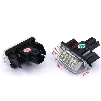 

2Pcs For Toyota Camry 50 V50 XV50 55 Corolla Prius 30 Verso Yaris LED Car License Plate light Auto Tail Number Lamps