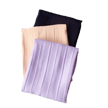 

High quality silk fabric Soft drape with stripes tissu Top grade dress top skirt shawl material