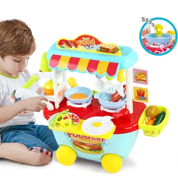 

2020 Newest Hot 18PCS Toddler Girls Baby Kids Play House Toy Kitchen Utensils Cooking Pots Pans Food Dishes Cookware#S3