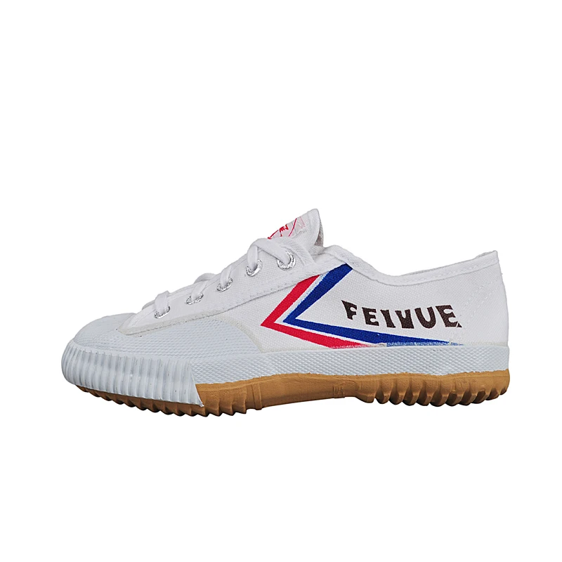 White EUR 36 Обувь Feiyue черного и белого цвета; обувь для боевых искусств; обувь для кунг-фу; парусиновая обувь на плоской подошве для мужчин и женщин; дышащие кроссовки для тхэквондо; tenis masculino - Цвет: White EUR 36