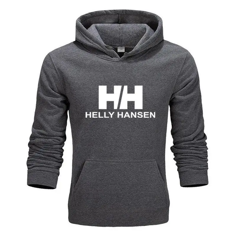 

Sweatshirt Men 2019 NEW Hoodies Brand HH Print Male Long Sleeve Hoodie men Black Bed big size poleron hombre sudaderas hombre