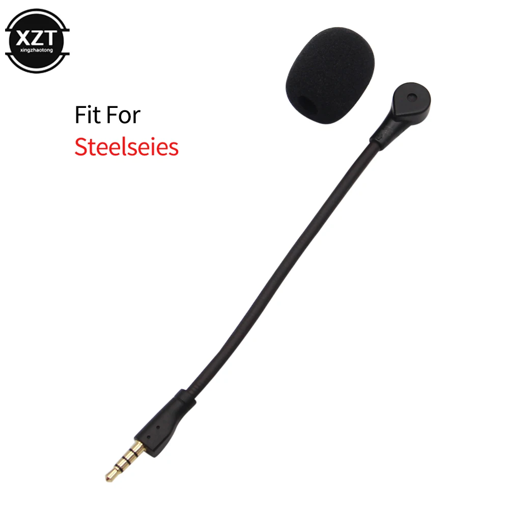 studio microphone For Steelseries Arctis 1 replacement headset gaming mic detachable microphone arm for PS4 Pro PS5 Xbox One X PC game headset studio microphone