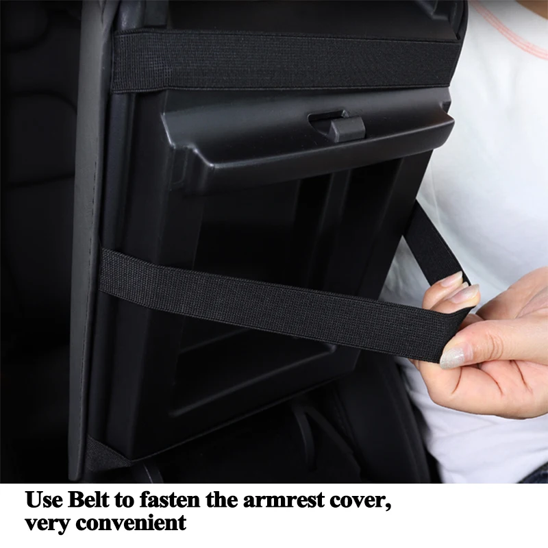 Leather Armrest Cover Cushion | Tesla Model 3 & Y