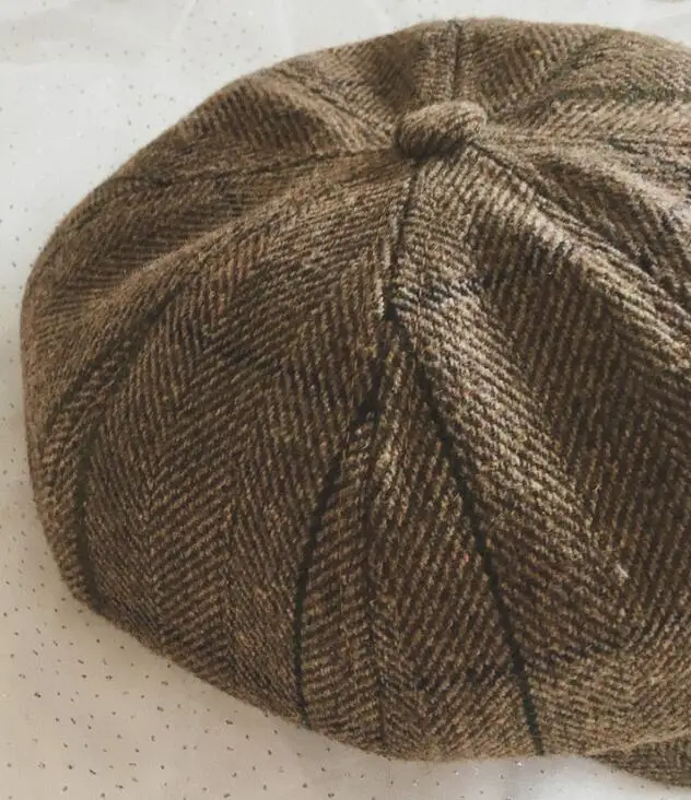 Vintage Postman hat Grid cap