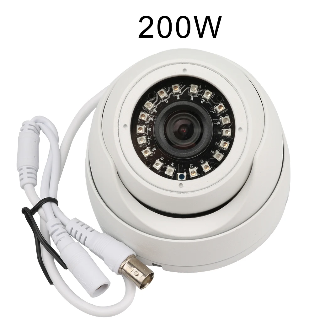 200W 1080p Full HD CCTV мини-камера цифровая 2-мегапиксельная наружная внутренняя инфракрасная камера ночного видения аудио камера наблюдения - Цвет: 200W