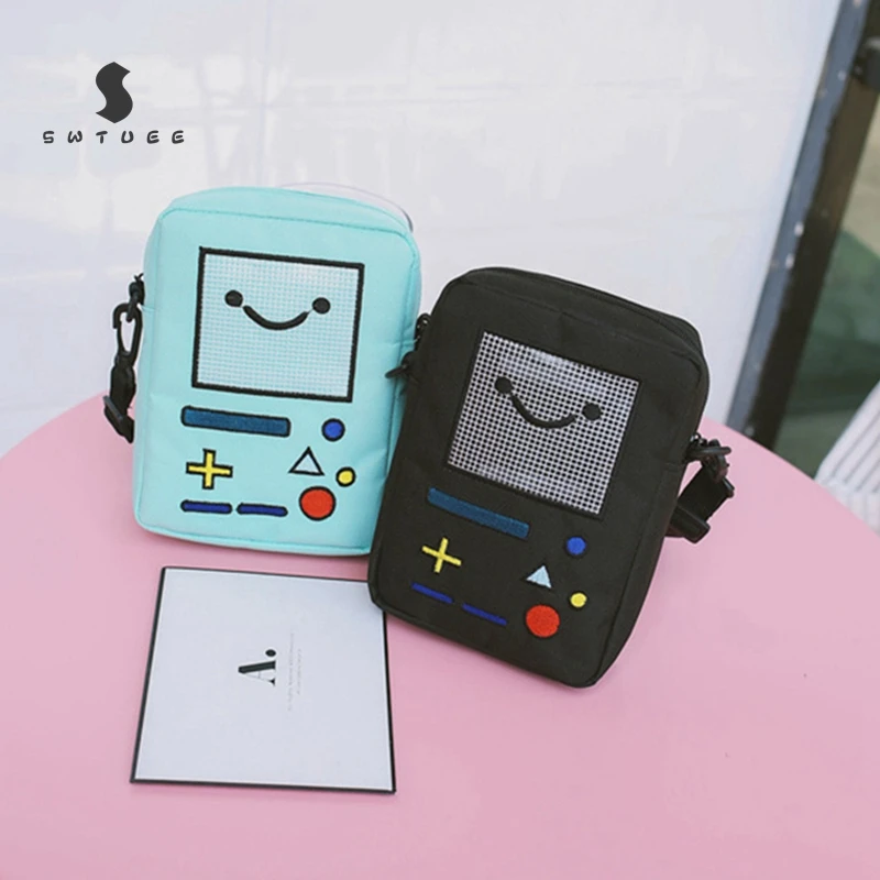 Женская Милая Мини мини сумка через плечо для девушек милая нейлоннейлоновая