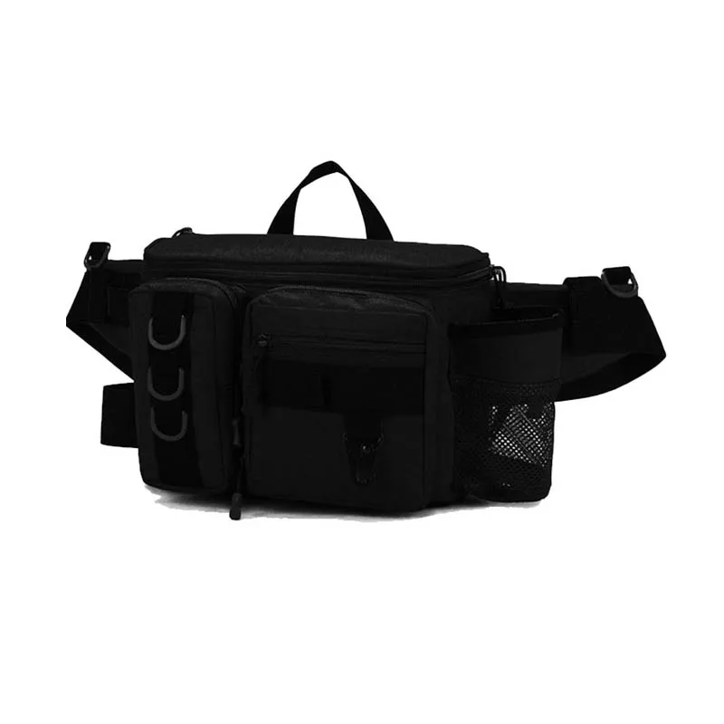 Fishing Waist Bag Tackle Bags Single Shoulder Crossbody Bag Waist Pack Fish  Lures Gear Utility Storage Fishing Box Bag XA256G