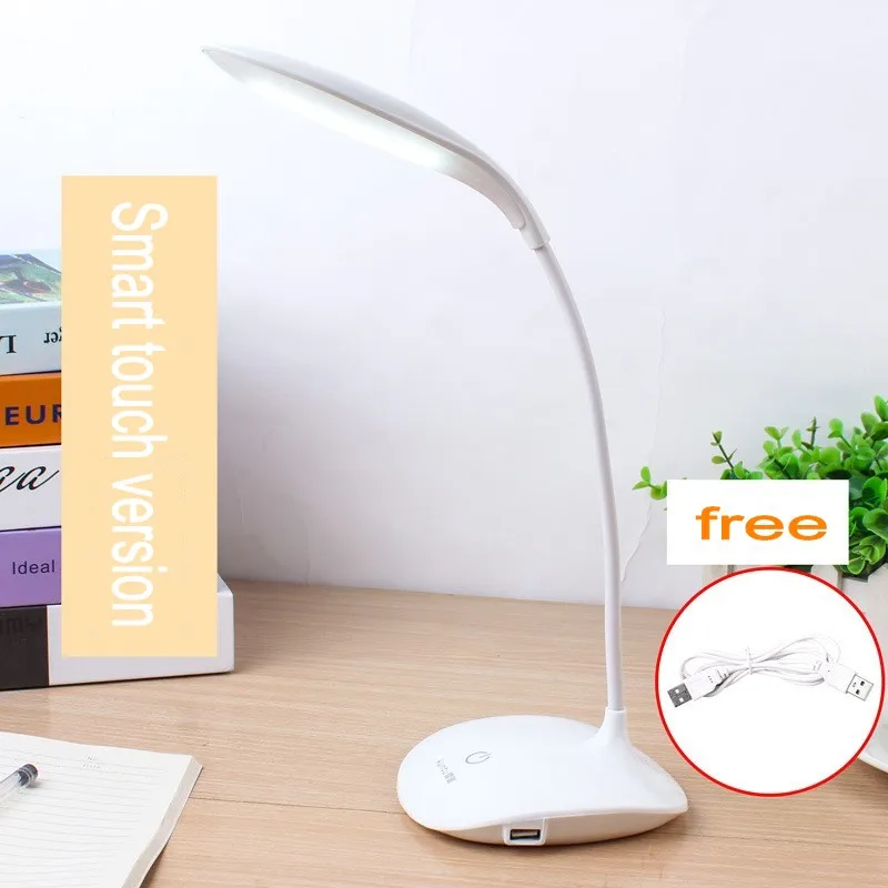 LED Desk Lamp Foldable Dimmable Touch Table Lamp  USB Powered table Light  night light touch dimming portable lamp childrens night lights