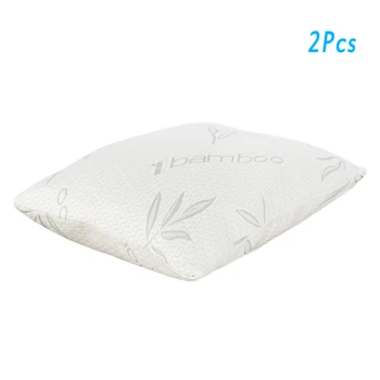 

2pcs Gel Particle Crushed Cotton Pillows Queen Size