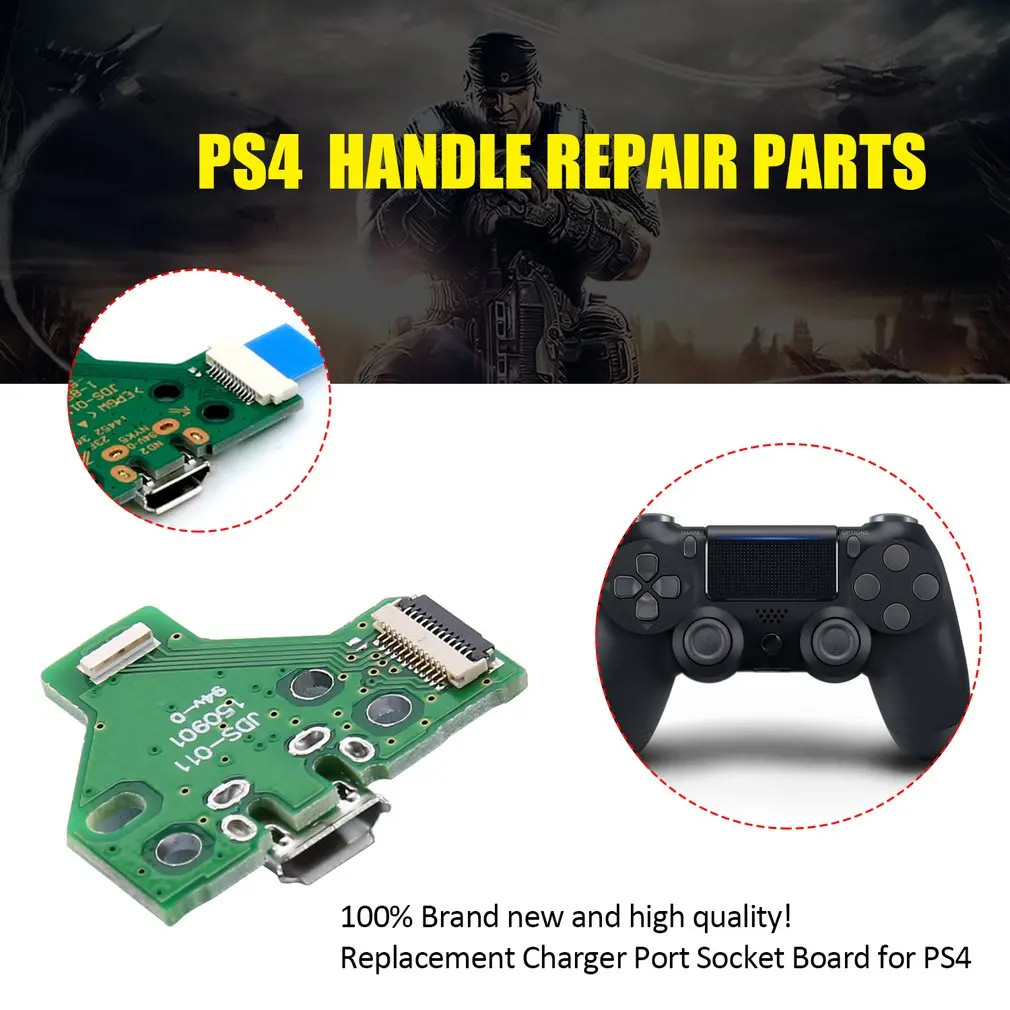 JDS-001 011 030 040 055 usb разъем для зарядки для PS4 контроллер геймпад запчасти
