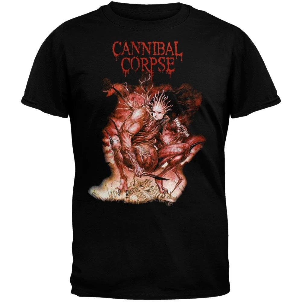 Cannibal Corpse - Mens Creature's Den T-Shirt X-Large Black |