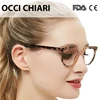 OCCI CHIARI – lunettes de lecture pour femmes, rondes, rétro, verres clairs, presbytes, hypermétropie, Points pour la vue de loin + 2 ► Photo 2/6