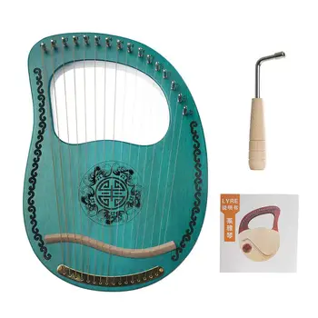 

Muslady Lyre 16 String Harp Portable 16 String Instrument