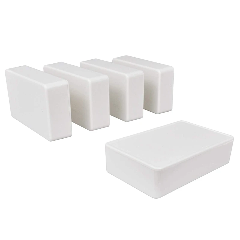 

5Pcs Electronic Prototype ABS Plastic Junction Project Box Waterproof Enclosure 100 X 60 X 25Mm for Portable for Arduino DIY
