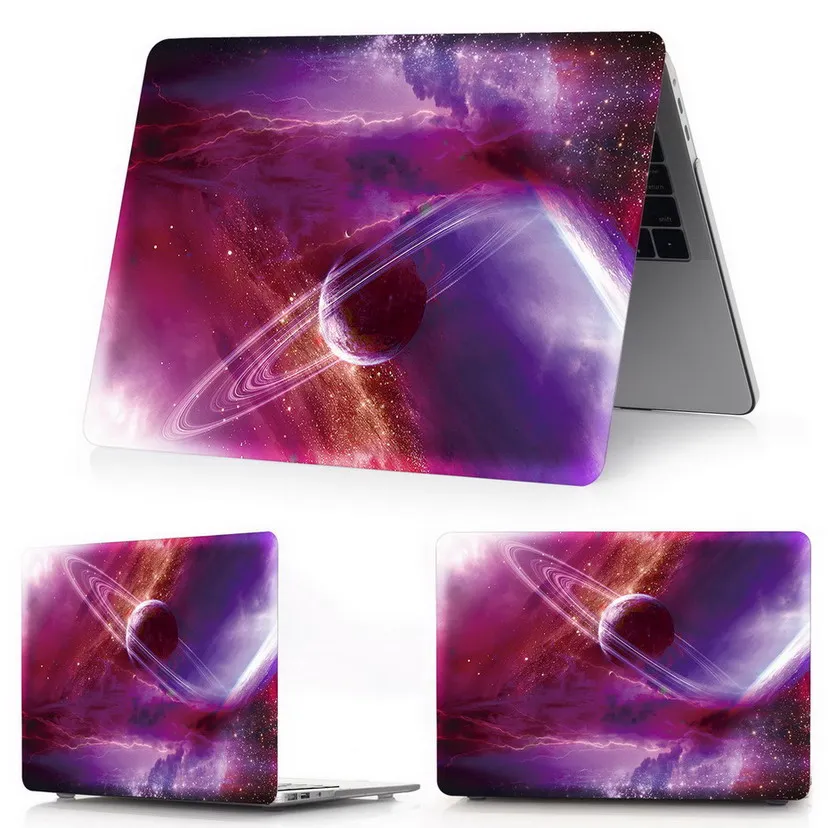 Горячий чехол для ноутбука MacBook Air Pro retina 11 12 13 15 для Mac Pro 13,3 15,4 дюймов с сенсорной панелью+ крышка клавиатуры - Цвет: wei-mei-xing-qiu