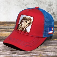 Высококачественная бейсбольная кепка с героями мультфильмов, уличная Кепка для мужчин и женщин, бейсболка в стиле хип-хоп, летняя дышащая сетчатая Кепка для водителя грузовика, шляпы для папы