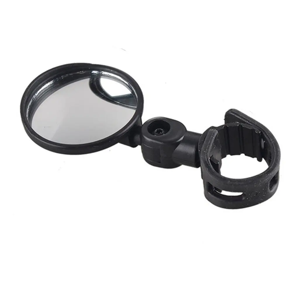 

Small Round Rearview Mirror For Mountain Bike And Silicone Handle