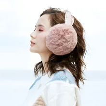 Высокое качество складной повязка меховые наушники солнцезащитные очки оптом теплых зимних халява уха ветрозащитный волос резинка-украшение плюшевыми ушками сумка
