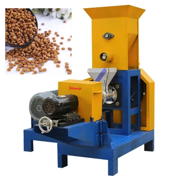 

700-800KG/h float fish feed making machine/dog food puffing machine/pet feed extruder