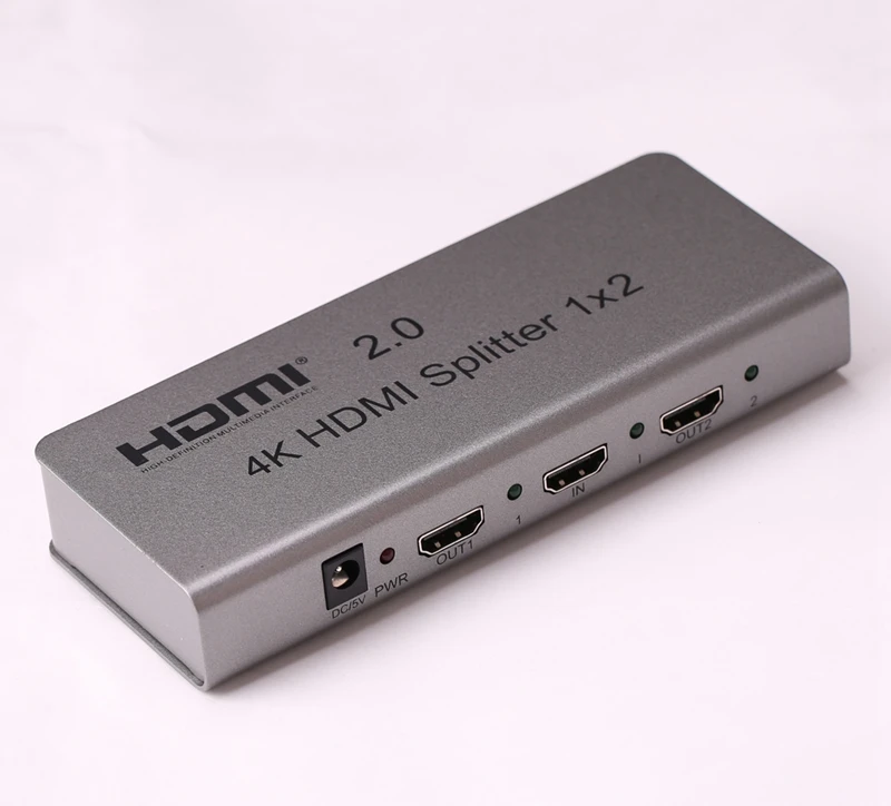 HDMI 2,0 1X2 сплиттер 4K 60HZ 1 в 2 Выход HDMI сплиттер переключатель конвертер с EDID RS232 HDCP Поддержка ИК удлинитель PC DVD к ТВ