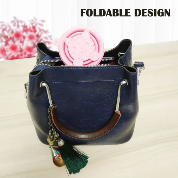 Cute Pet Silicone Folding Cup Portable Retractable Outdoor Travel Wash Cup MYDING