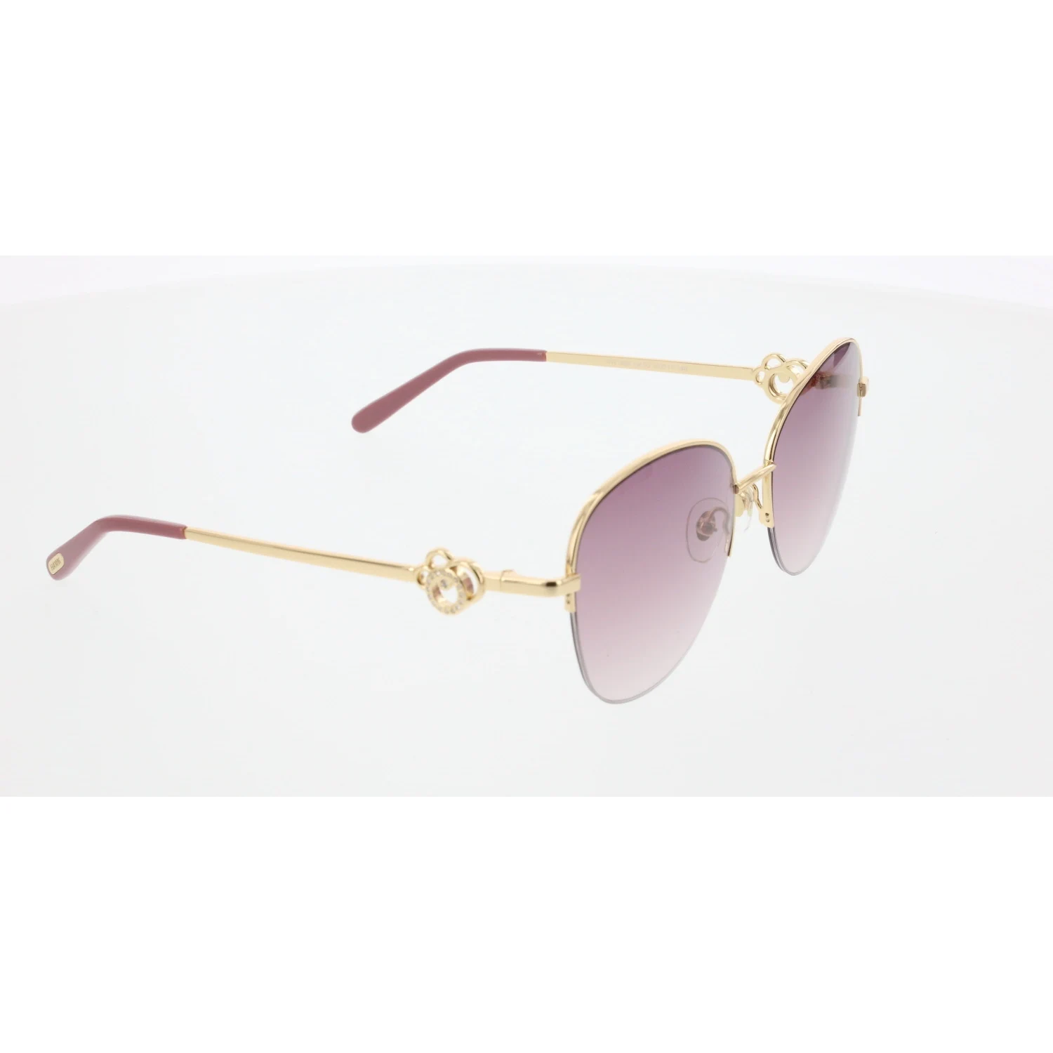 

Women's sunglasses hw 1880 02 metal gold organic aval 57-14-140 hawk