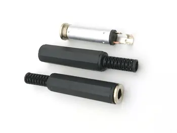 

5pcs/100pcs 6.35mm Stereo Female Jack Connector for Microphone Cable Solder