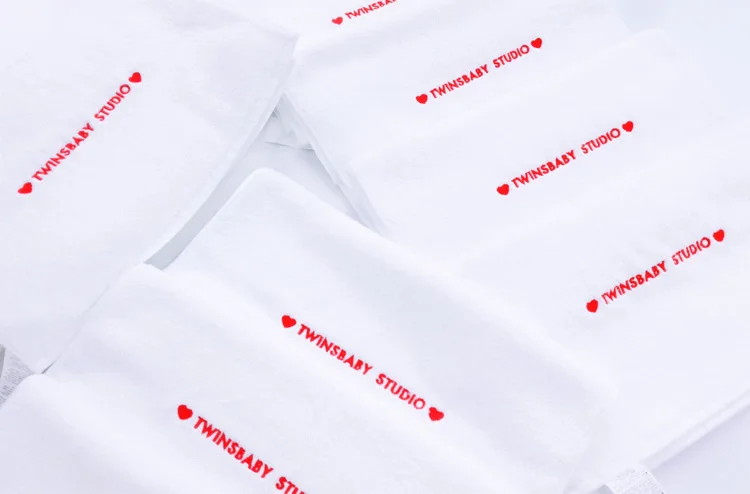 

High Grade Towel Bath Towel Studio Private Printed Name Embroidered Logo Embroidered Words