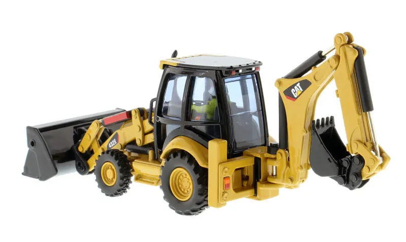 DM стиль Картер инженерный автомобиль CAT 432e 1: 50 копать Модель Погрузчика сплава игрушечный автомобиль 85149c