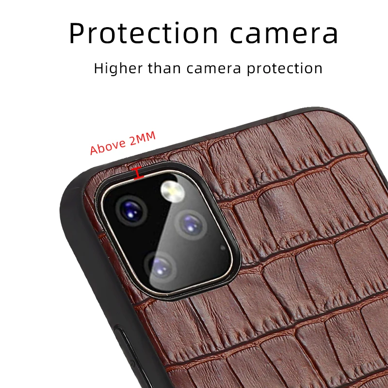 Чехлы из натуральной кожи для Apple iphone 11 X XR XS max 11 Pro Max Stone Grain 360 Полное покрытие для iphone 6 5s 6S 7 plus 8 plus