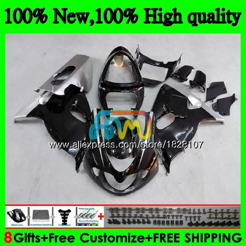 SRAD для SUZUKI TL 1000 R TL 1000R глянцевый черный 98 99 00 01 02 03 46BS. 6 TL1000 R TL1000R 1998 1999 2000 2001 2002 2003 обтекатель - Цвет: No. 1
