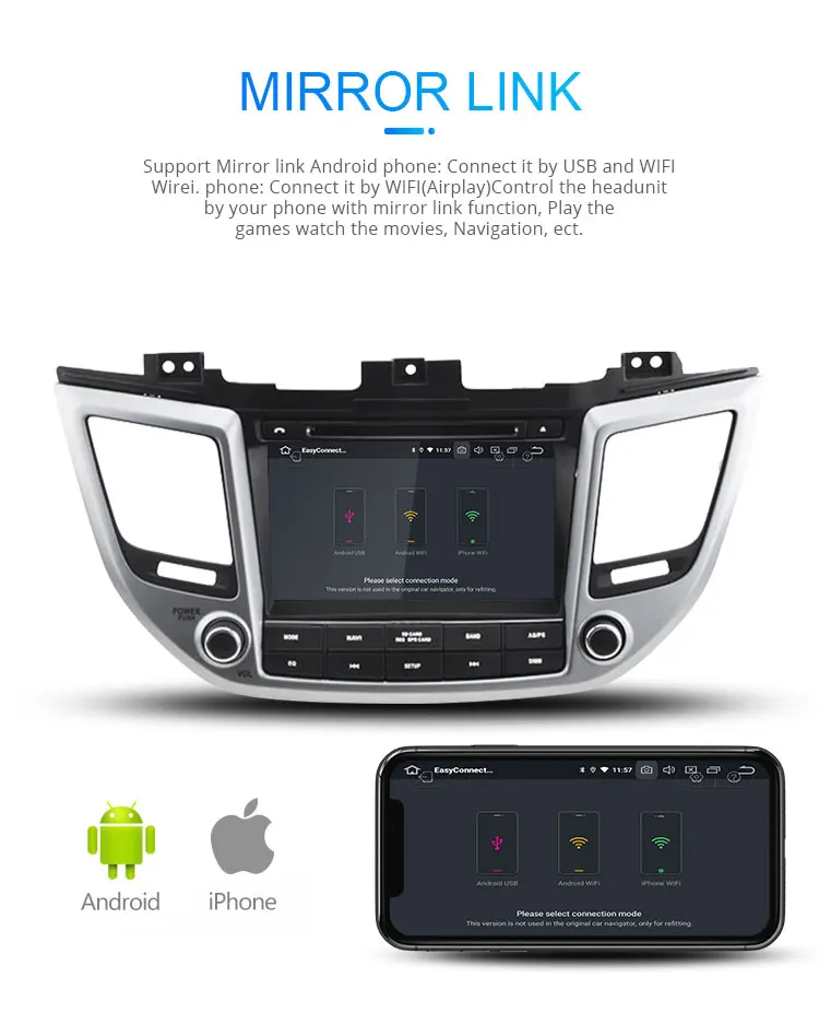 LJHANG dvd-плеер для автомобиля Android 9,0 для HYUNDAI TUCSON ix35 wifi Мультимедиа gps стерео 2 Din автомагнитола головное устройство авто RDS